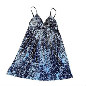 Printed leopard top cheetah